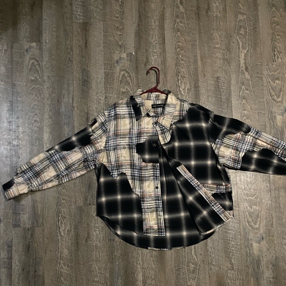Invert ideology custom work flannel - Picture 1 of 4